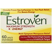 Estroven Maximum Strength + Energy - One Per Day Formula - 60 Caplets