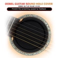 thumbnail image 4 of Silicona Folk Guitarra clásica Buster Sound Hole Cover Buffer Block Stop Plug Part, 4 of 7