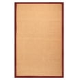 thumbnail image 1 of Handmade Natural Jute Burgundy Indoor 8x10 Area Rug by Blue Nile Mills, 1 of 4