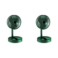 thumbnail image 2 of JShteea Ventilador Plegable Escritorio 2000 Mah Ventiladores Telescópicos USB Portátiles para El (verde), 2 of 6