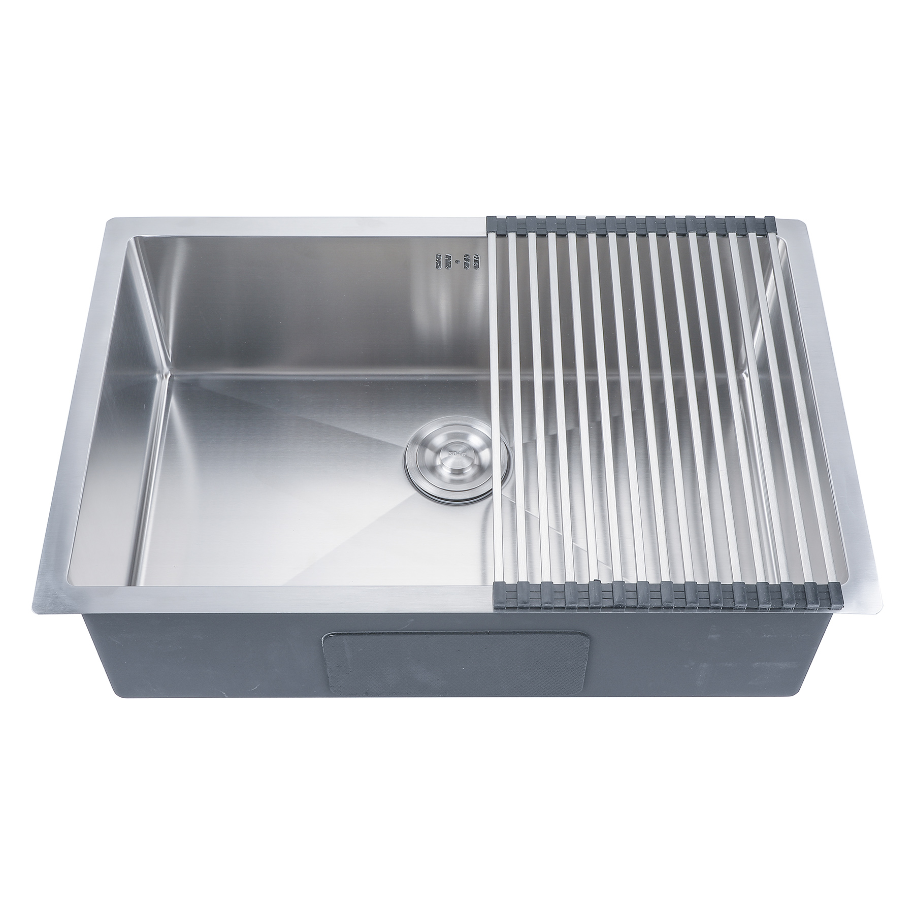 18 Gauge Kitchen Sink Undermount Single Bowl Stainless Steel - image 2 of 7