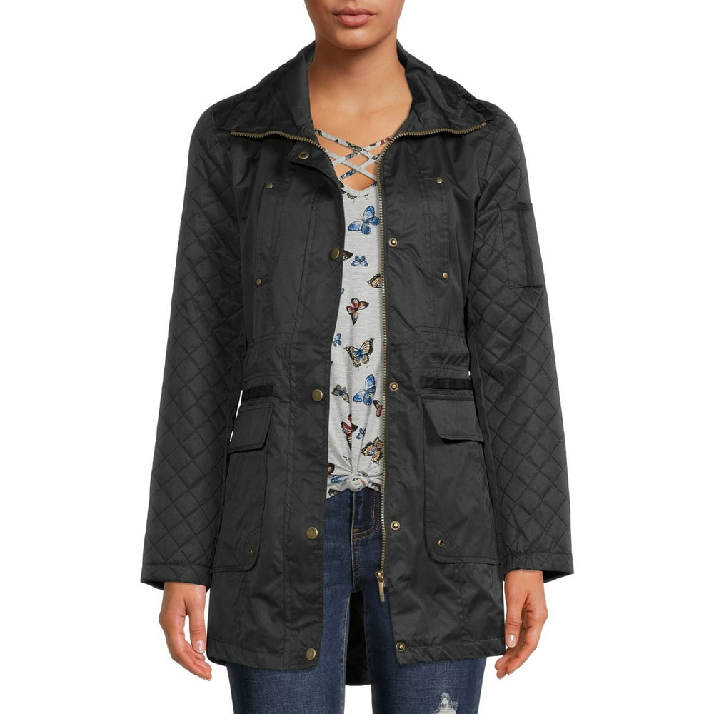 Yoki Yoki Women's Lightweight Hooded Anorak Jacket