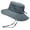 Dark Gray, variant on SPRING PARK Men's Outdoor Sun Hat Wide Brim Summer Cap for Fishing Camping Breathable