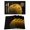 Yellow, variant on Green Fruit Placemats Set of 12, Modern Minimalist Decor Black Background Placemats for Dining Table, Place Mats for Kitchen Tabletop, Waterproof Wipeable Dining Table Mats Set