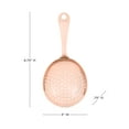 thumbnail image 4 of Viski Summit Copper Julep Strainer for Bartenders, Home Bar Tools, Gifts, 4 of 7