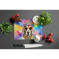 thumbnail image 3 of Weimaraner Hippie Dawg Glass Cutting Board Large 12 in x 15 in, 3 of 5
