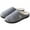 Grey, variant on YOPTOP Men‘s Cozy Memory Foam Slippers Fuzzy Wool-Like Plush Fleece Lined Warm Slip On House Shoes Indoor Outdoor Anti-Skid Rubber Sole,Brown,9.5-10.5