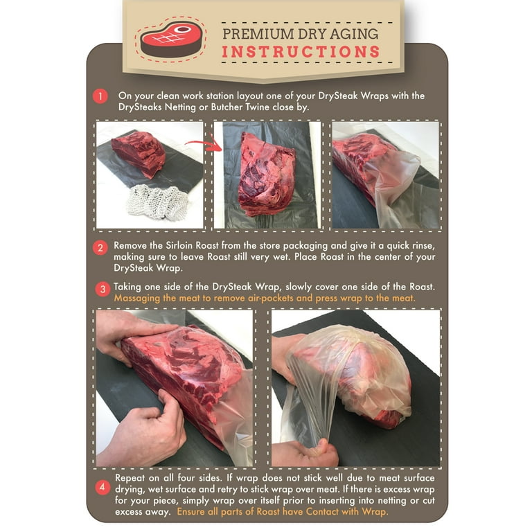 DrySteak Wraps for Dry Aging Meat at Home DrySteak Wraps for Dry Aging Meat at Home