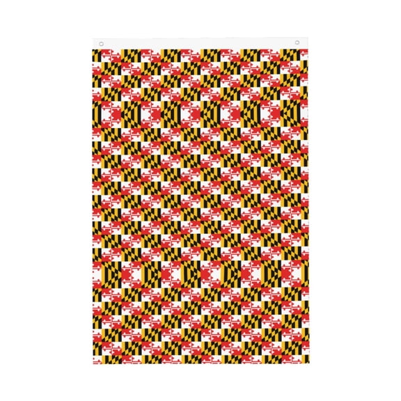 Double Sided House Flag Maryland Flag Pattern Garden Flag For Outside Room House Yard Indoor (2x3ft)