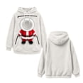thumbnail image 6 of JAJAHO Unisex Christmas Santa Cat Hoodie Pet Holder Kitten Puppy Carriers Pullover Fuzzy Sweatshirt With Zipper Pouch, 6 of 6