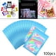 thumbnail image 4 of 100 bolsas de Mylar con olor, resellables, de aluminio, holográficas azul, 4 of 9