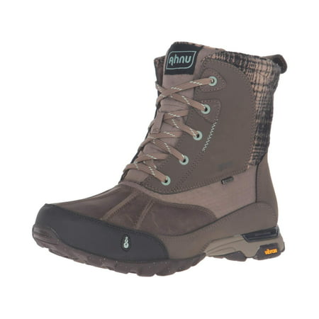 Ahnu Women's Sugar Peak Insulated Waterproof Hiking Boot, Alder Bark, Size