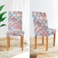 thumbnail image 3 of Yayeee 4 Pack Dining Chair Covers Stretch Parson Chairs Slipcovers Seat Protector, Art Pattern, 3 of 6