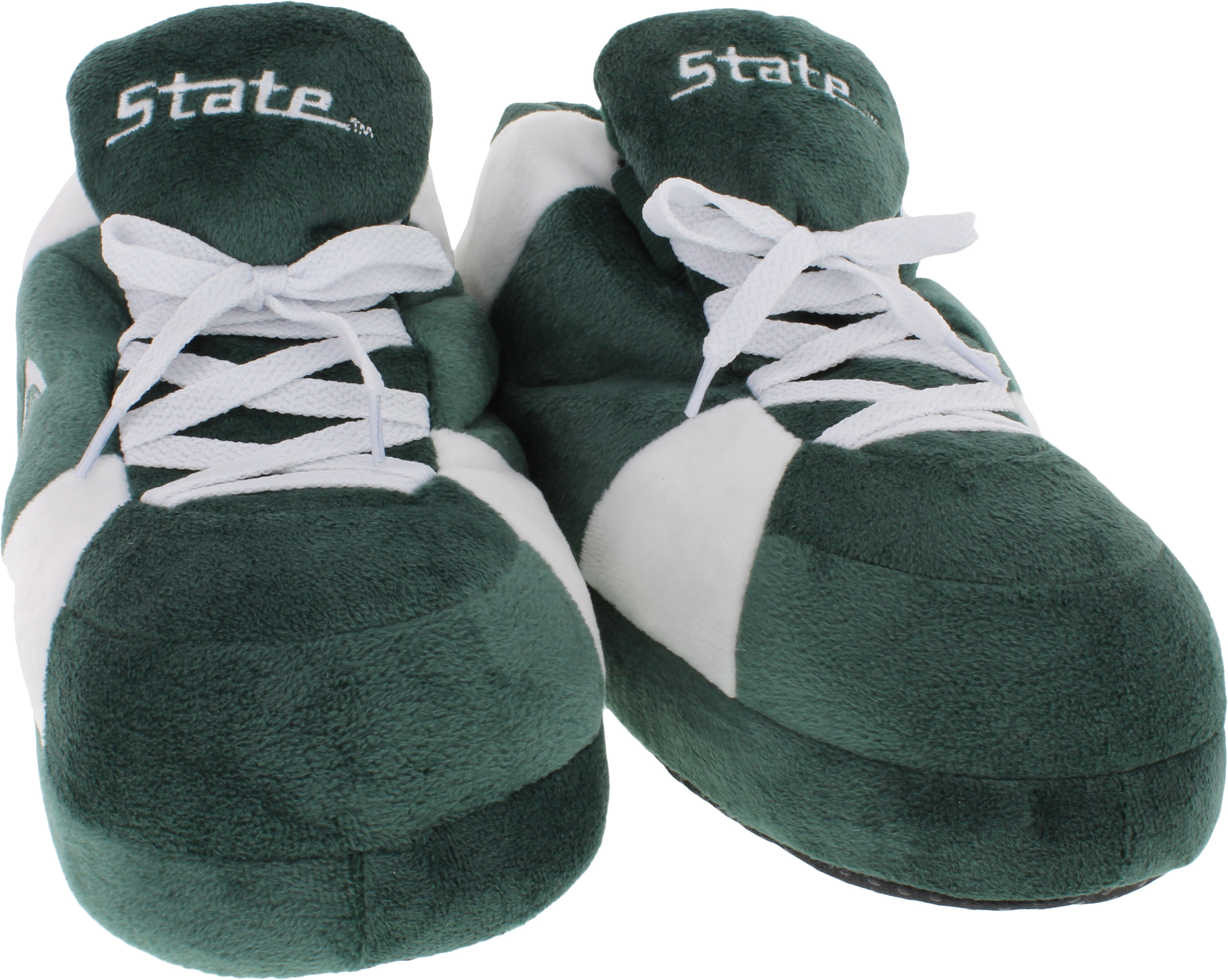 Michigan State Spartans Original Comfy Feet Sneaker Slipper, Large