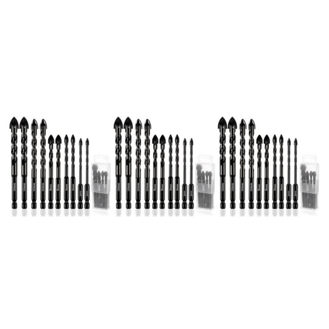 Maytalsory Multi-Functional Masonry Drill Bits For Professional Concrete Drill Bit Set Masonry Drill Bit Set 3Set