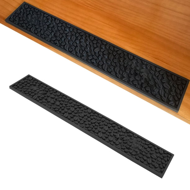 Alfombrilla para Barra de Café, Alfombrilla antideslizante para Barra, Appta para Lavavajillas, Alfombrilla para Barra de Servicio, Alfombrilla de Drenaje Resistente al Calor,
