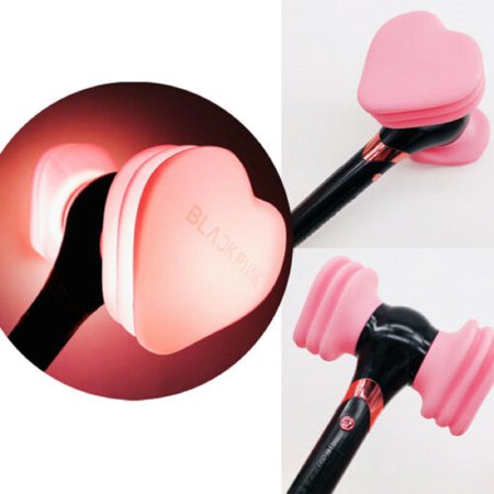 Blackpink Lightstick LED Lamp Stick Concert Lamp Hiphop Lightstick Fluorescent Stick Lightstick Keyring for Blackpink Fans