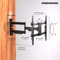 thumbnail image 4 of Pro-Mounts TouchTilt Full Motion TV Wall Mount for 32 to 65-inch Flat and Curved Screens, 4 of 8