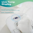 thumbnail image 5 of HIBIBUD Baby Wipe Warmer, Portable Usb Powered Baby Wet Wipes Dispenser Holder with Temperature Control, Paper Towel Heater for Home, Car, Travel (White), 5 of 9