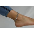 thumbnail image 3 of Trendy CZ Stones Adjustable Anklet For Women, 5"+2" Inch Adjustable Size., 3 of 3