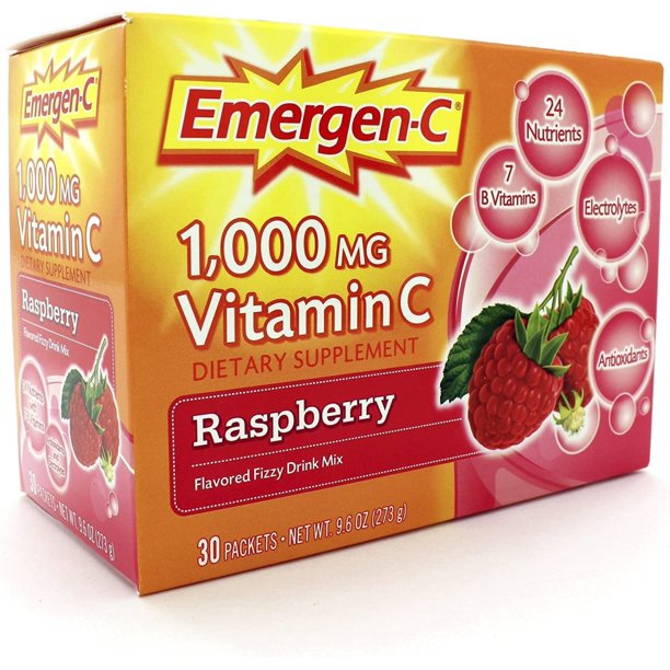 EmergenC Raspberry 30 Packets