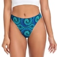 thumbnail image 1 of Fotbe Snake Tanga Sin Costuras para Mujer con Estampado – Panties Invisibles, Transpirables y Cómodos para Uso Diario-X-Large, 1 of 6