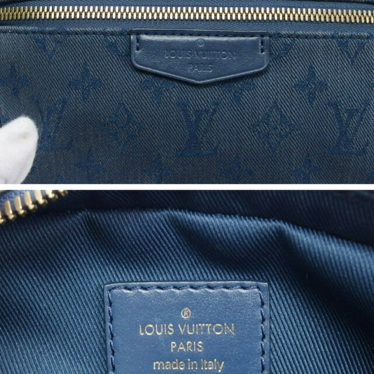 LOUIS VUITTON BUMBAG Monogram Outdoor Pacific Blue Fanny Pack Bag