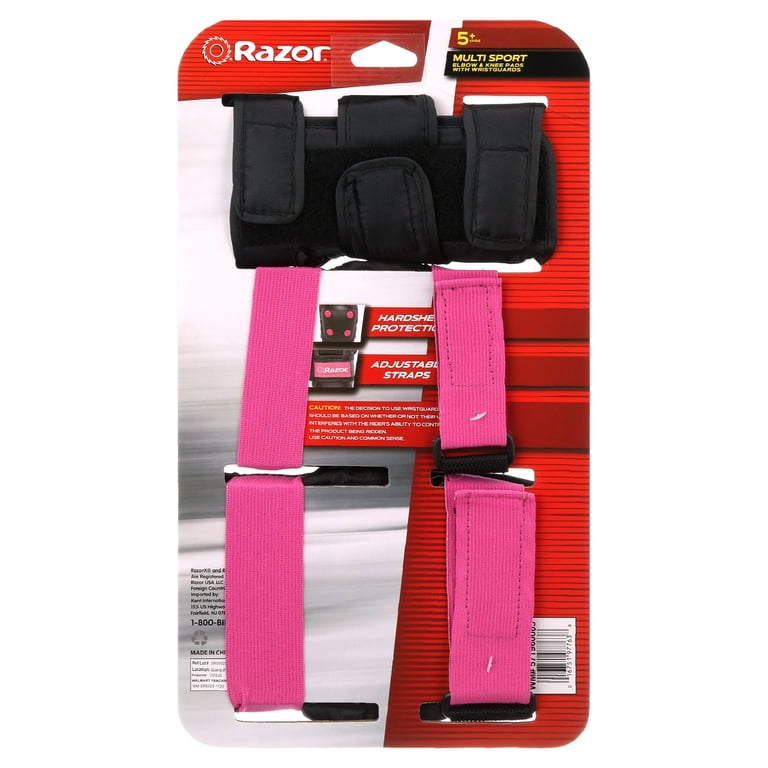 Razor Child's Protective Pad Set, Pink/Black photo 6