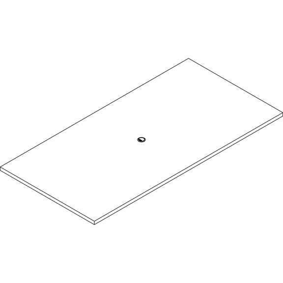 Lorell Prominence 2.0 Rectangular Conference Tabletop Mahogany Rectangle, Laminated Top - 96" Table Top Width x 48" Table Top Depth x 1.50" Table Top Thickness - Assembly Required
