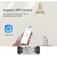thumbnail image 2 of Smart Wifi Switches, Emylo Wifi Relay Switch Wireless Remote Control Switch Module Smart Switch Home Automation Timers Compatible With Alexa Echo Goog, 2 of 5