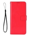 thumbnail image 3 of For ZTE nubia Music 2 PU Leather Case with Strap Crazy Horse Texture Phone Wallet Cover - Black, 3 of 5