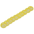 thumbnail image 1 of Étiquettes Rondes Numérotées en ABS pour Ruche C50 Pcs avec Trou Fournitures d'Apiculture pour Bétail, 1 of 8