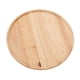 thumbnail image 4 of Bandeja redonda de madera de 30cm, bandeja estable de estilo Simple para desayuno, Pizza, aperitivos de frutas, 4 of 8