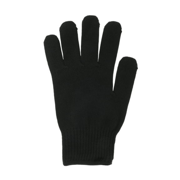 Unique Bargains 1 Pc Heat-insulating Heat Resistant Gloves for Hair Styling 8.66" Length Black