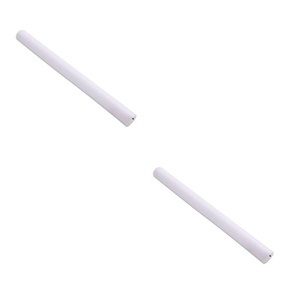 Wosthever Barra luminosa para conciertos de música, barras LED intermitentes para cumpleaños, varita luminosa para exteriores, suministros de Blanco 2Conjunto