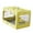 Yellow, variant on Collapsible Puppy Crate Foldable Cat Carrier Portable Bunny Cage PP Iron Wire Material for Kitten Dog Rabbit