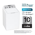 thumbnail image 2 of Lavadora Automática Mabe 19 Kg con Ciclo de Sanitizado LMA79114CBAK0 Blanca, 2 of 4
