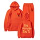 thumbnail image 1 of Conjunto de sudadera y pantalones de Bad Bunny para hombre, ropa deportiva informal, colección de otoño e invierno, 2 piezas, novedad de 2022, 1 of 4