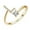 L, variant on Wioihee Exquisite Fashion 26 English Alphabet Style Ring Letter Fashion Copper Ring for Christmas gift