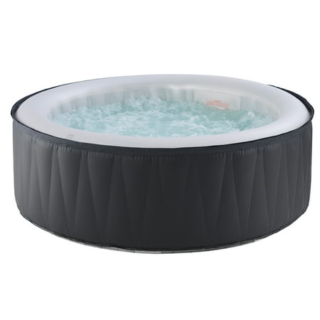 M-Spa Delight Series Aurora Inflatable Hot Tub & Spa, 6 Persons, 138 Jets, Round