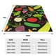 thumbnail image 3 of Balery Cartoon Vegetables Manta de Felpa Suave y Acogedora – Cobija de Franela Aterciopelada para Cama, Lavable y Cálida para Sofá, Mascotas, Transpirable-50"x40", 3 of 7