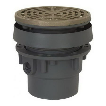 Sioux Chief 832 Finishline Adjustable Floor Drain With Nickel