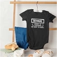 thumbnail image 4 of Beware Daddy Teaching Me to Hunt Romper Boys or Girls Infant Baby Brisco Brands 24M, 4 of 6