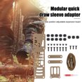 thumbnail image 4 of Adaptador de caída de pierna Pistola ajustable debajo de la plataforma de transporte de cinturón para caza Airsoft FLhrweasw Nuevo, 4 of 9