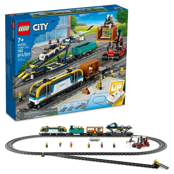 LEGO City Freight Train 60336 Building Set (1,153 Pieces)