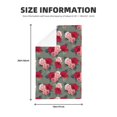 thumbnail image 2 of Sikiie Rose Flowers Waffle Weave Kitchen Dish Cloth,Super Absorbent Kitchen Dish Towels 16*26 Inches for Dish Rags Washing Dishes, Drying Dishes, 2 of 7