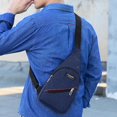 thumbnail image 4 of Sling Bag for Men Fashion Chest Shoulder Crossbody Chest Shoulder For Travel Bag, 4 of 4