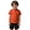 Red, variant on Bigetiay Boys Short Sleeve Shirt with Stand Collar Summer Casual Comfortable Athletic Top for Kids and Toddlers 6-7 Years