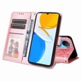 thumbnail image 4 of Funda tipo cartera GANGXUN para Honor X7 , diseño girasol, cuero PU, soporte, cierre magnético, tarjetero, 4 of 5
