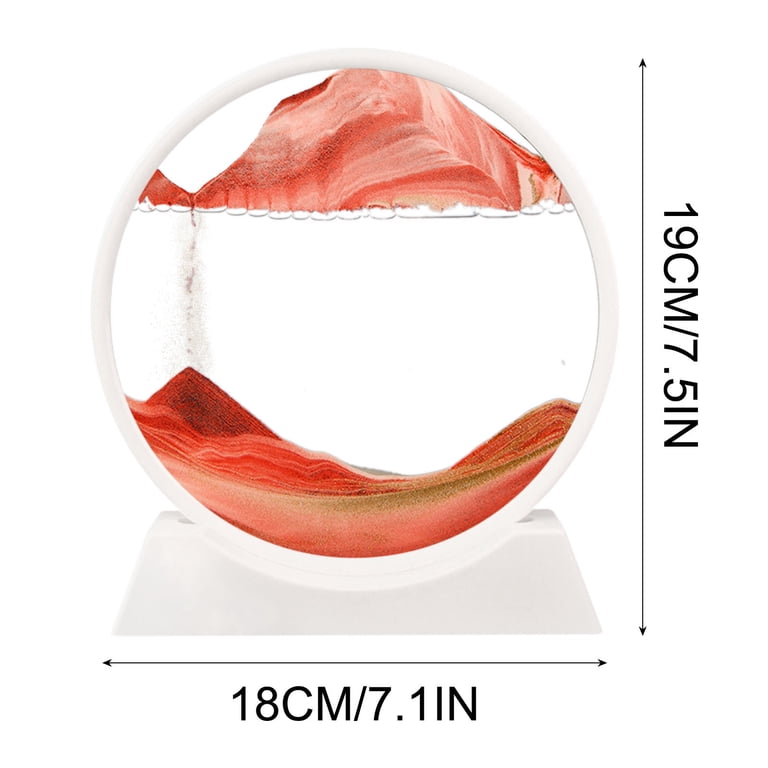 TERGAYEE Moving Sand Art Liquid Motion,3D Flow Sand Painting